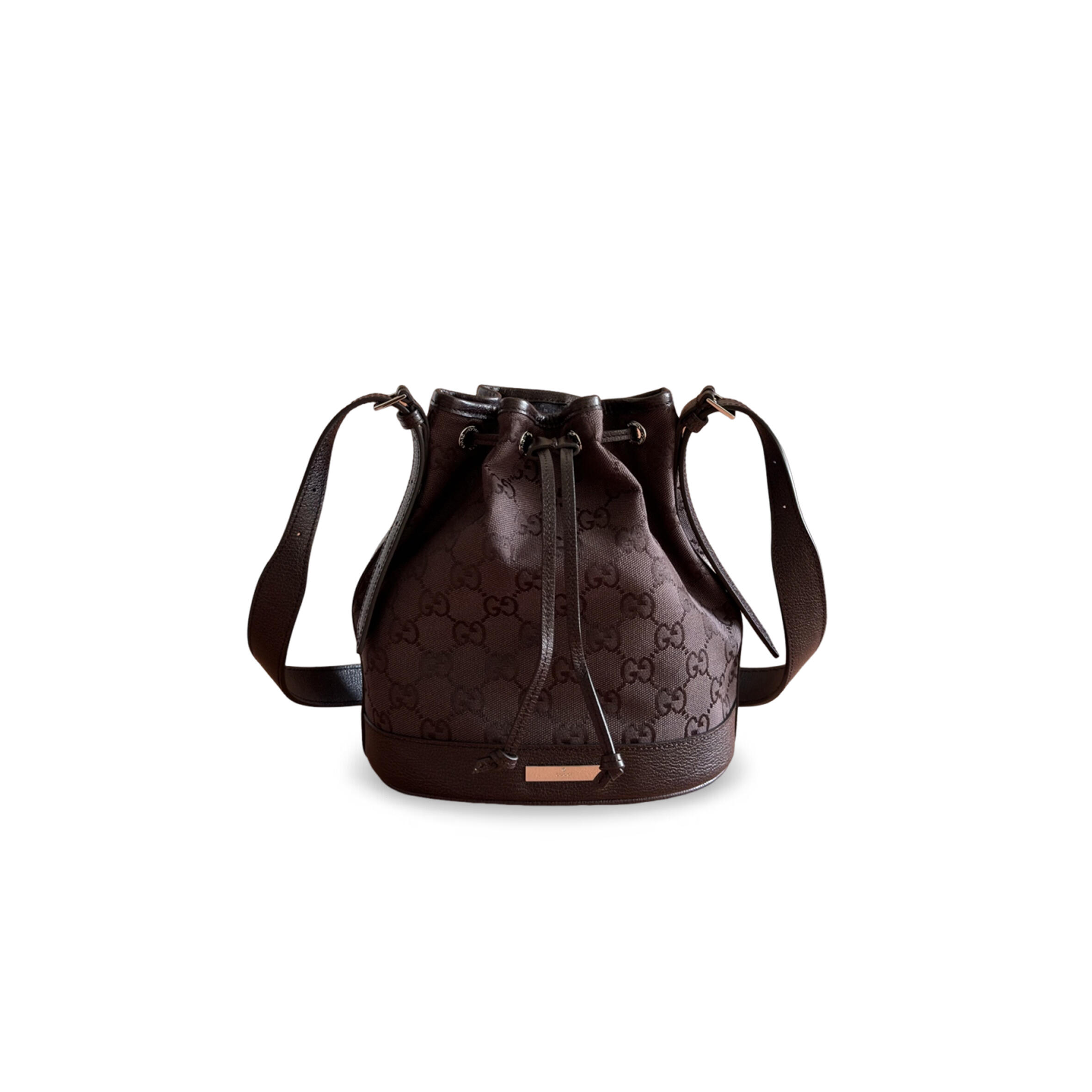 GUCCI VENICE SMALL BUCKET BAG 875237 (23.5*21*14cm)